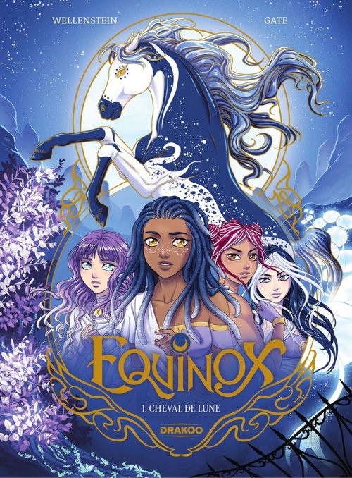 ebook cover of Equinox - Cheval de Lune - Tome 1, by Aurélie Wellenstein, Aurora Gate