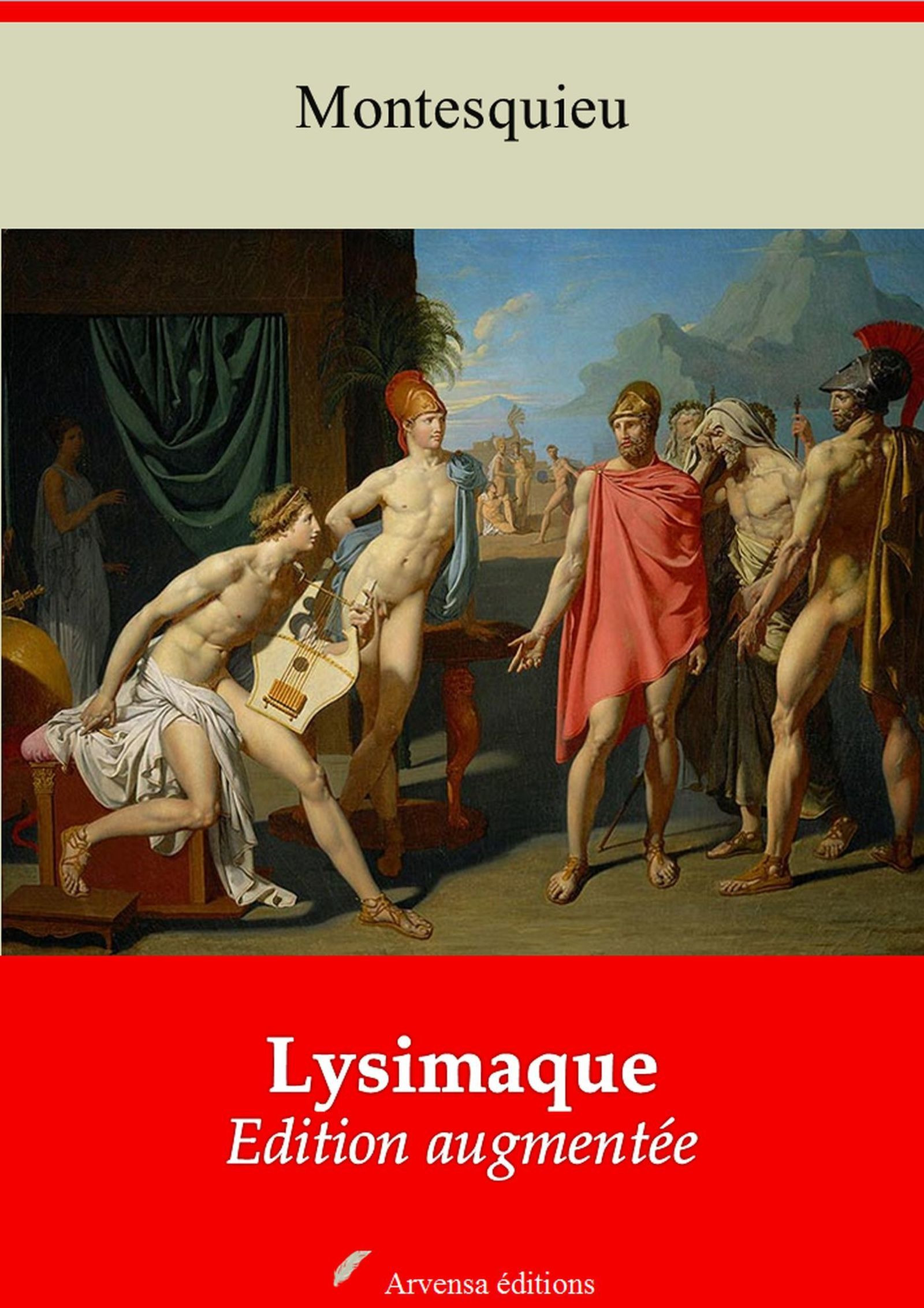 Couverture ebook de Lysimaque - suivi d'annexes, de Charles De Montesquieu