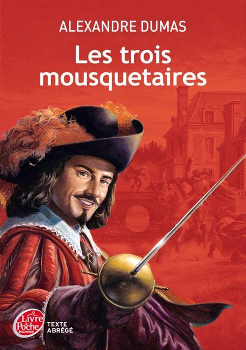 Couverture ebook de Les trois mousquetaires - Texte abrégé, de Alexandre Dumas