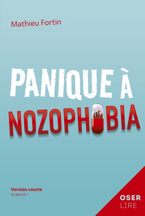 ebook cover of Panique à Nozophobia, by Mathieu Fortin