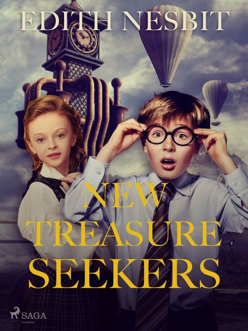 ebook cover of New Treasure Seekers, by Edith Nesbit