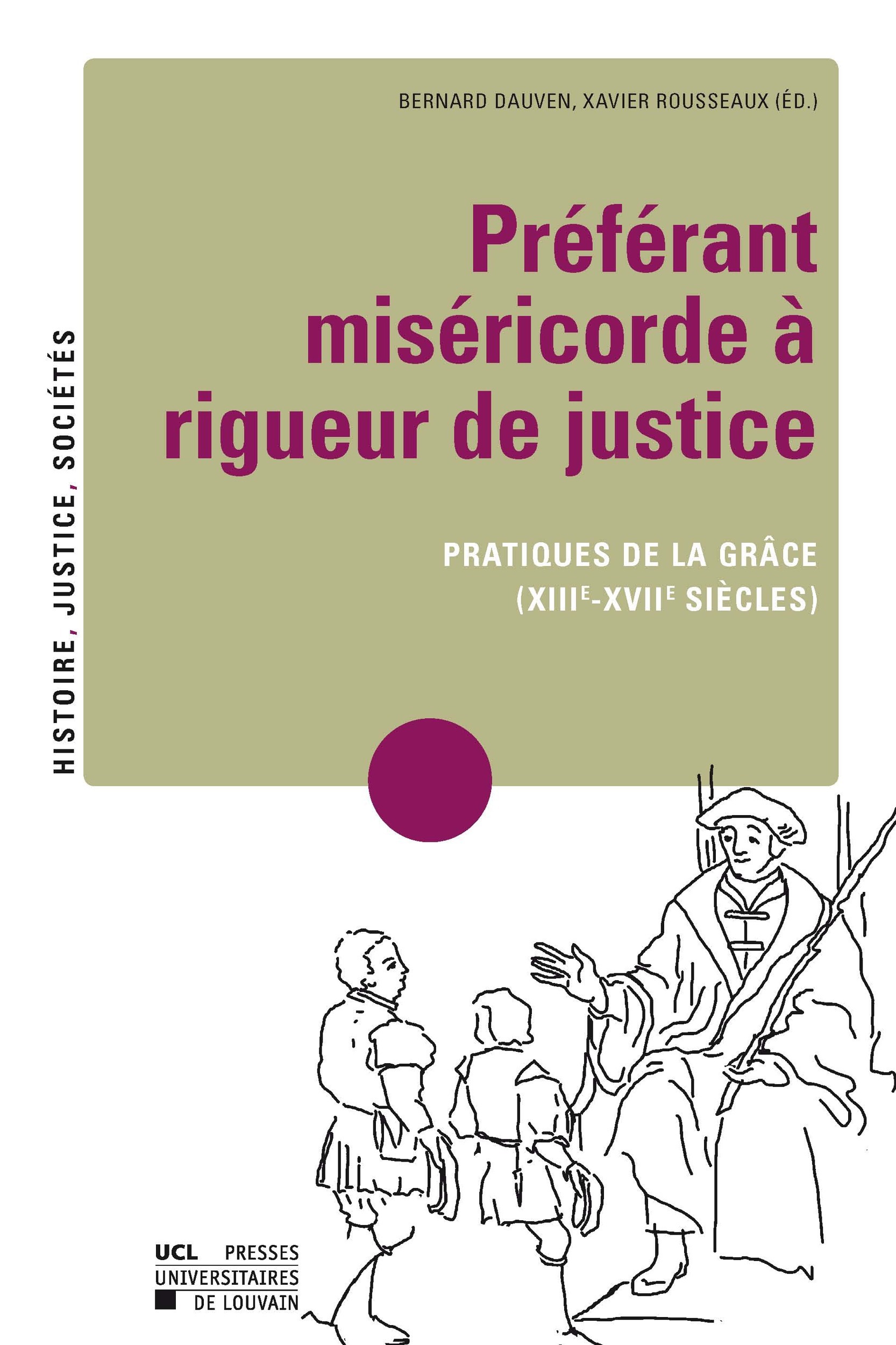 Couverture ebook de Préférant miséricorde à rigueur de justice, de Collectif