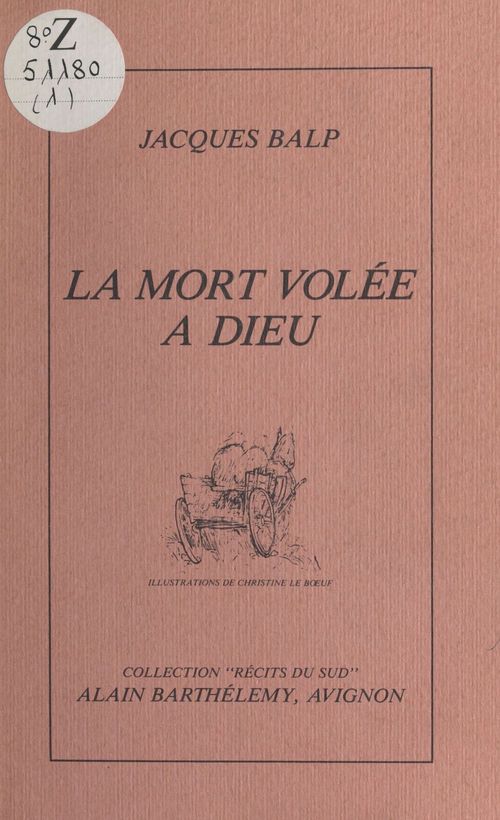 Couverture ebook de La mort volée à Dieu, de Jacques Balp