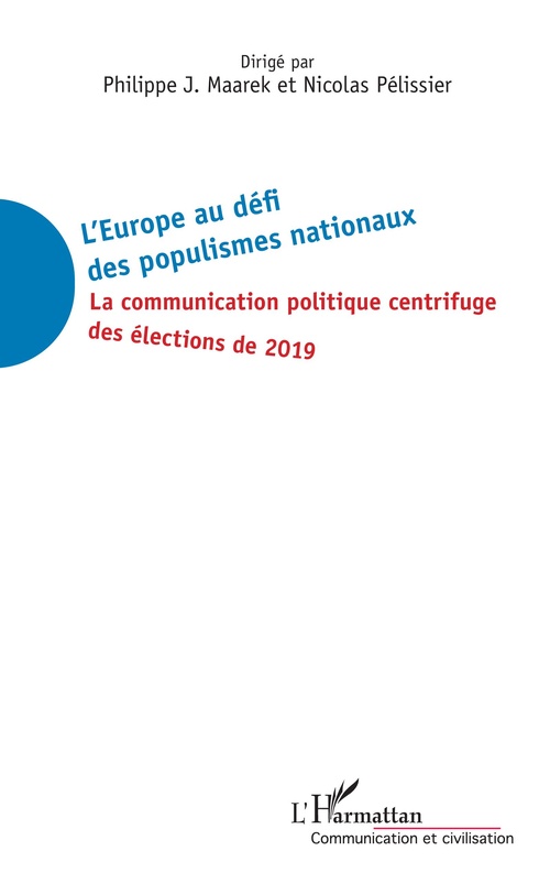 Couverture ebook de L'Europe au défi des populismes nationaux, de Philippe j. Maarek, Nicolas Pélissier