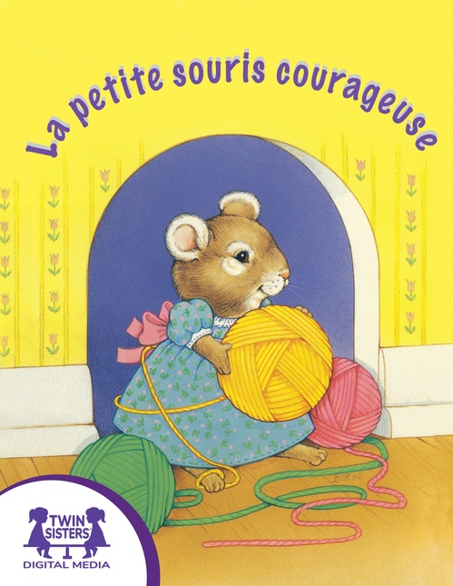 ebook cover of La petite souris courageuse, by Roz Rosenbluth