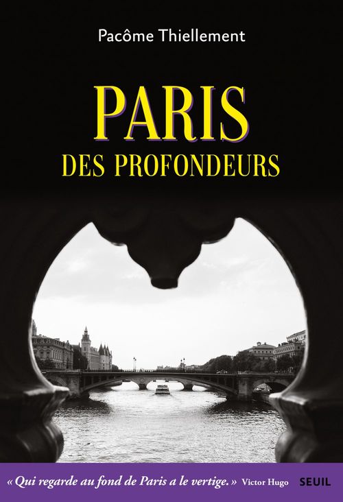 Couverture ebook de Paris des profondeurs, de Pacôme Thiellement