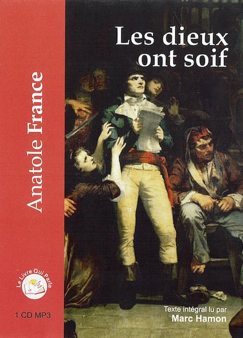 Couverture audiobook de Les dieux ont soif, de Anatole France, Marc Hamon