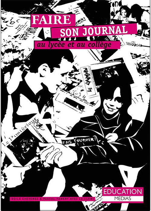 Couverture ebook de Faire son journal au lycée et au collège, de CLEMI