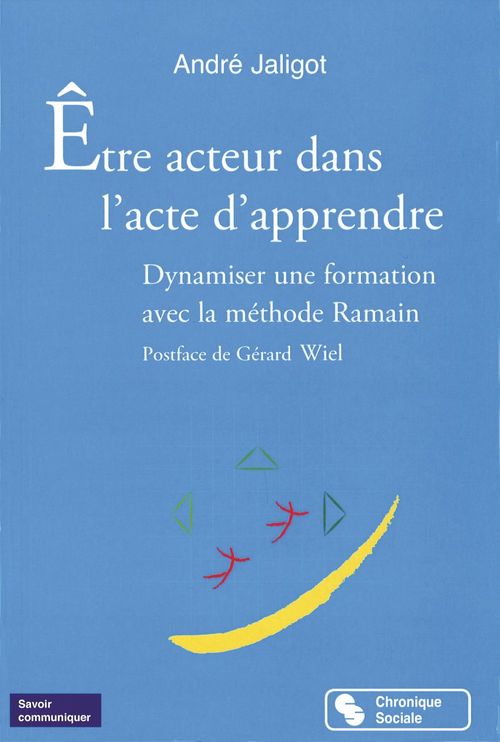 Couverture ebook de Être acteur dans l'acte d'apprendre, de André Jaligot