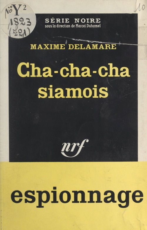 Couverture ebook de Cha-cha-cha siamois, de Maxime Delamare