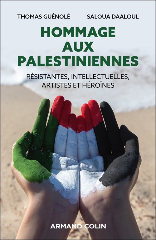 Couverture ebook de Hommage aux Palestiniennes, de Saloua Daaloul, Thomas Guénolé