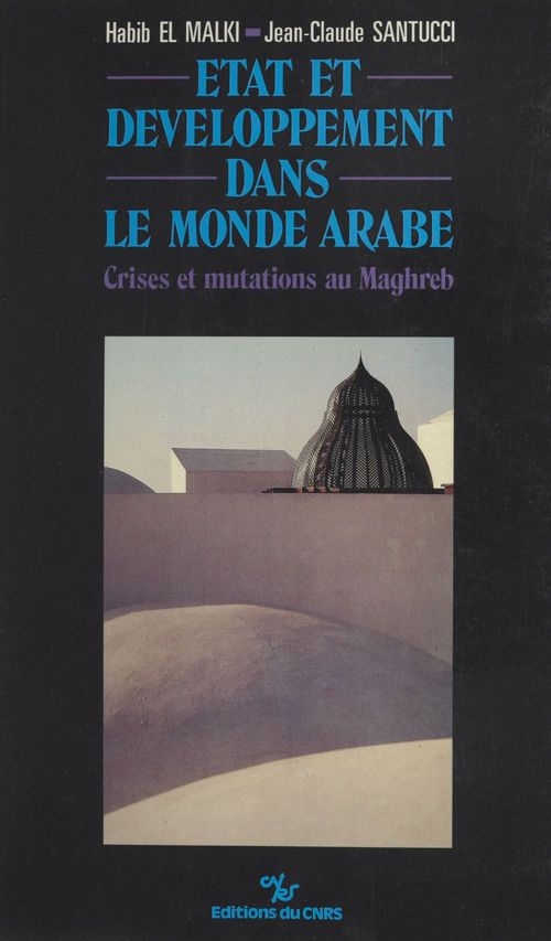 Couverture ebook de État et développement dans le monde arabe : crises et mutations au Maghreb, de Santucci Jc