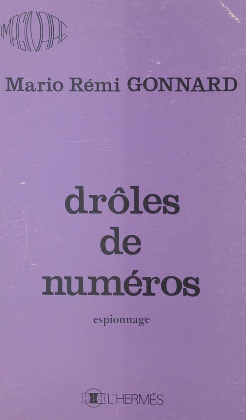 ebook cover of Drôles de numéros, by Mario-Remi Gonnard