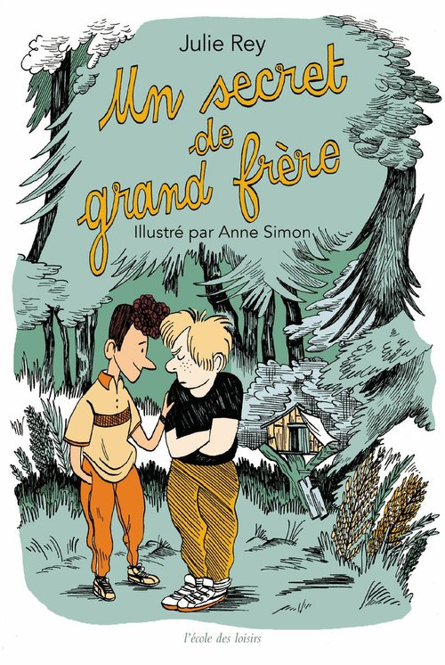 ebook cover of Un secret de grand frère, by Julie Rey, Anne Simon