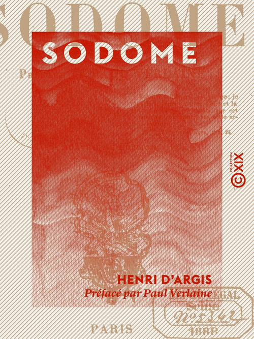 Couverture ebook de Sodome, de Henri D' Argis, Paul Verlaine