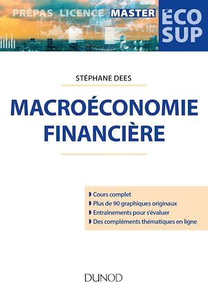 Couverture ebook de Macroéconomie financière, de Stéphane Dees