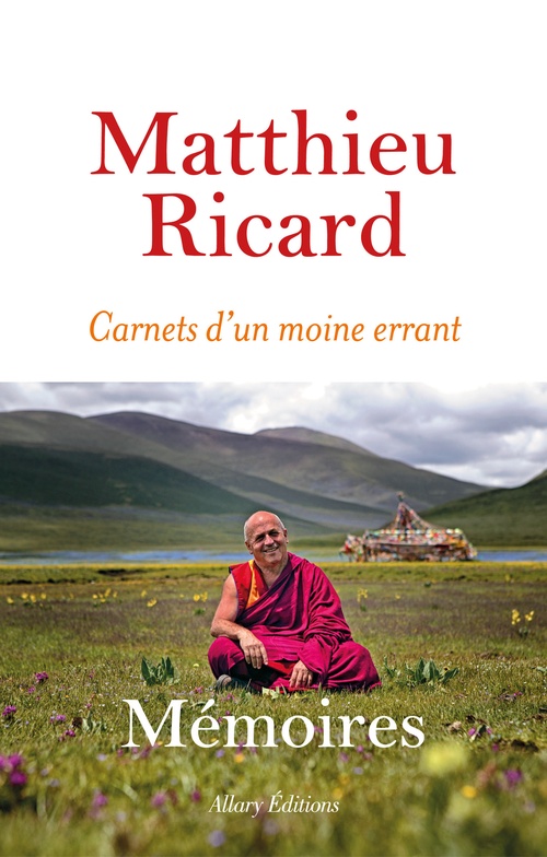 Couverture ebook de Carnets d'un moine errant - Mémoires, de Matthieu Ricard