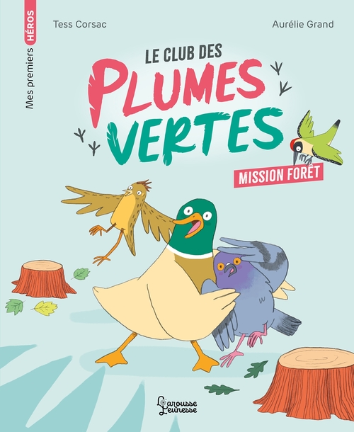 ebook cover of Le club des plumes vertes - Mission forêt, by Tess Corsac