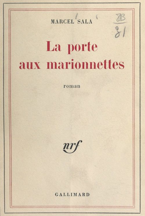 ebook cover of La porte aux marionnettes, by Sala Marcel