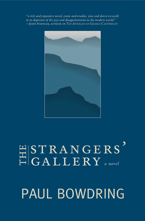 ebook cover of The Strangers' Gallery, by Paul Bowdring