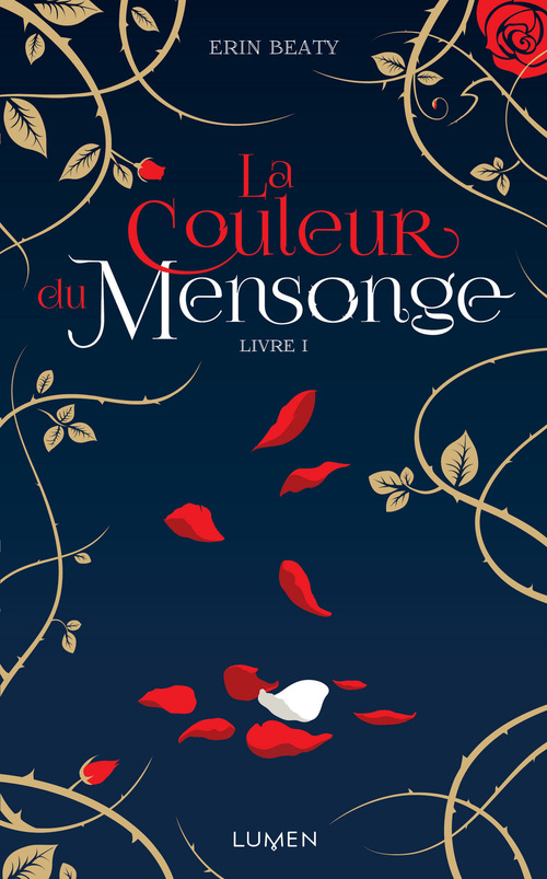ebook cover of La couleur du mensonge - Livre I, by Erin Beaty