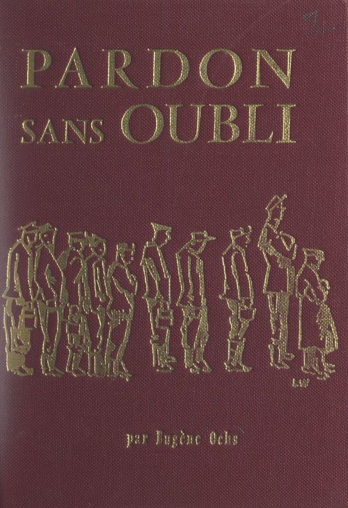 ebook cover of Pardon sans oubli, by Eugene Ochs