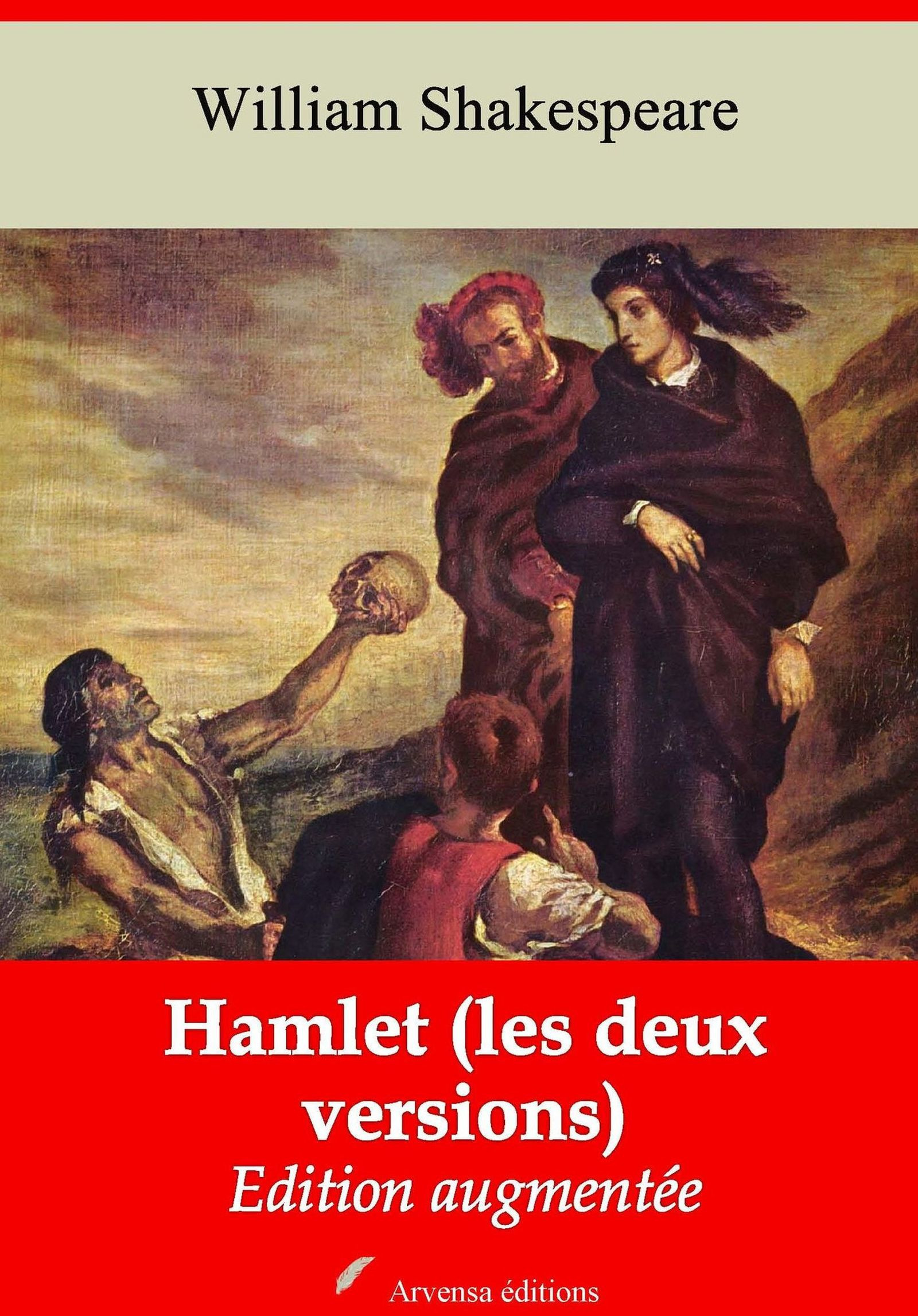 ebook cover of Hamlet (les deux versions) - suivi d'annexes, by William Shakespeare