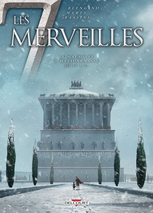Couverture ebook de Les 7 Merveilles T06 - Le Mausolée d'Halicarnasse, de Luca Blengino