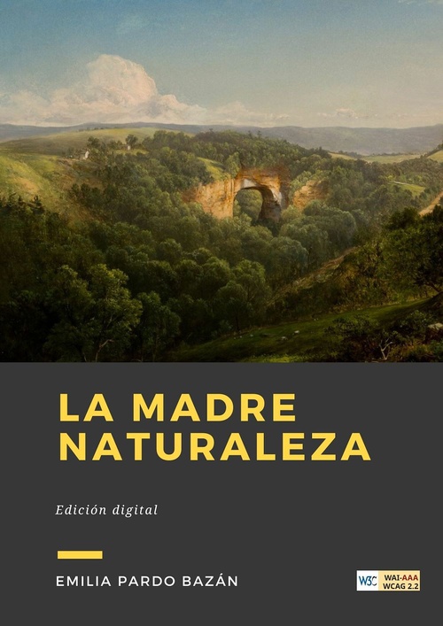 ebook cover of La madre naturaleza, by Emilia Pardo Bazán