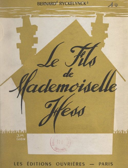Couverture ebook de Le fils de Mademoiselle Hess, de Bernard Ryckelynck