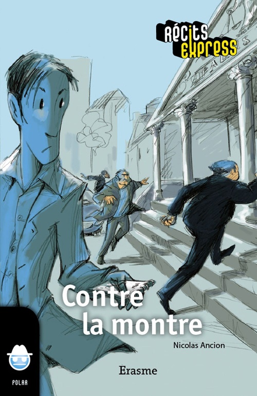 Couverture ebook de Contre la montre, de Nicolas Ancion