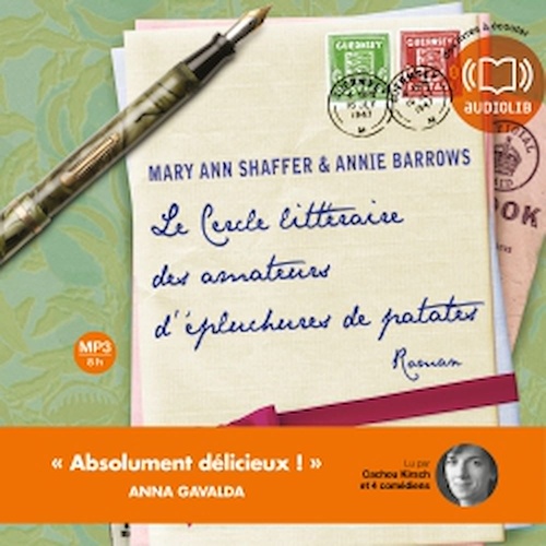 Couverture audiobook de Le cercle littéraire des amateurs d'épluchures de patates, de Annie Barrows, Mary ann Shaffer