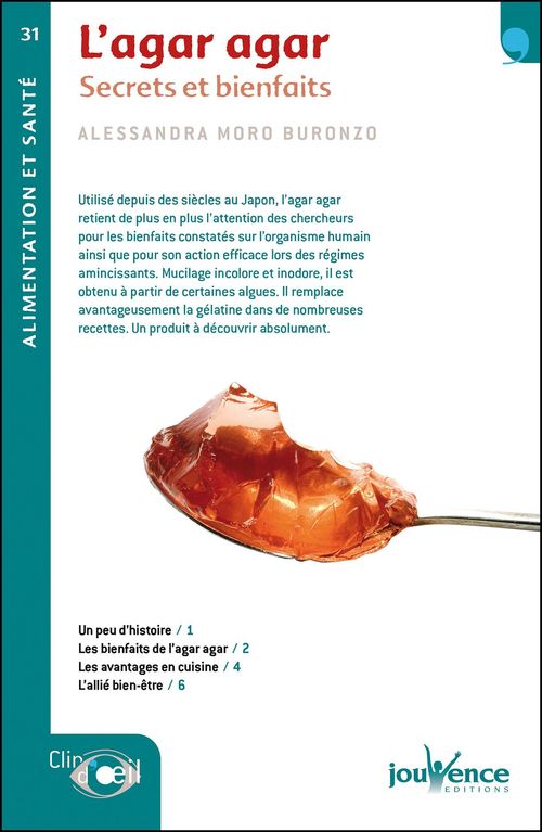 ebook cover of L'agar agar, by Alessandra Moro Buronzo