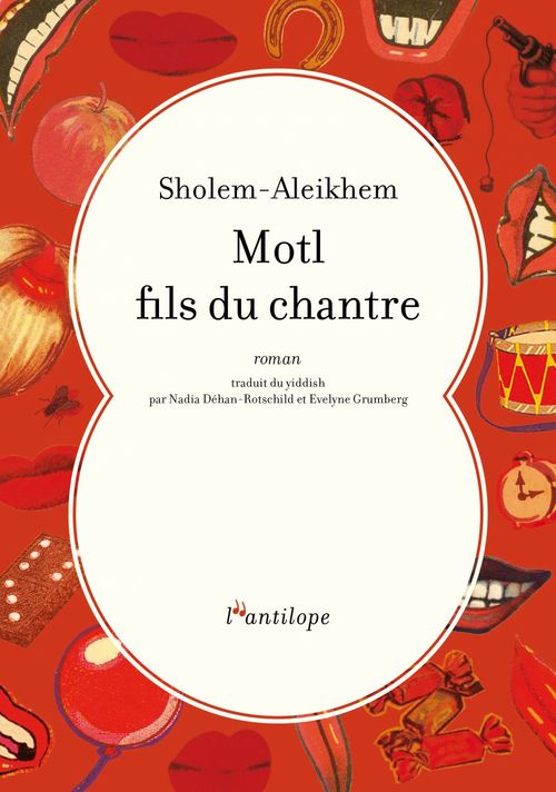Couverture ebook de Motl fils du chantre, de Sholem Aleikhem