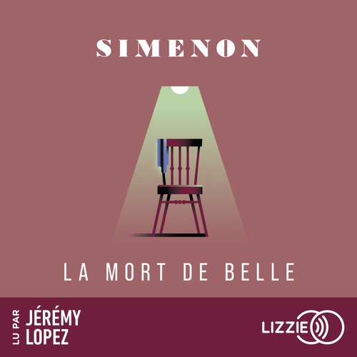 Couverture audiobook de La mort de Belle, de Georges Simenon
