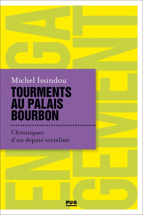 Couverture ebook de Tourments au Palais Bourbon, de Michel Issindou