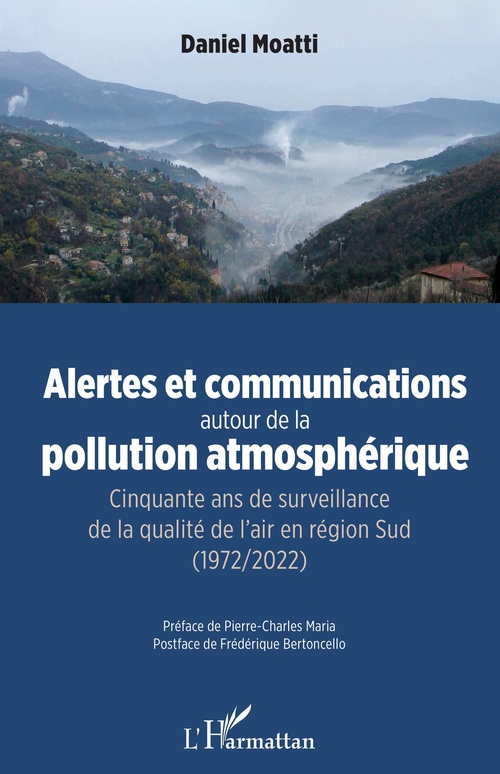 Couverture ebook de Alertes et communications autour de la pollution atmosphérique, de Daniel Moatti