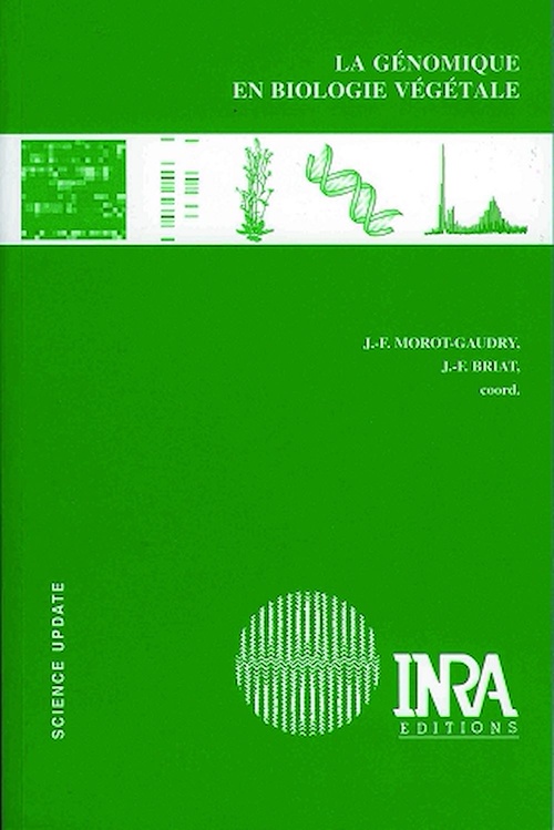 Couverture ebook de La génomique en biologie végétale, de Morot-Gaudry/Briat