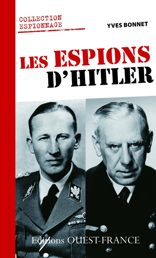 Couverture ebook de Les espions d´Hitler, de Yves Bonnet