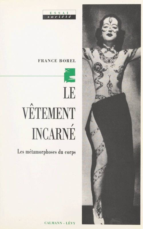 Couverture ebook de Le vêtement incarné, de France Borel