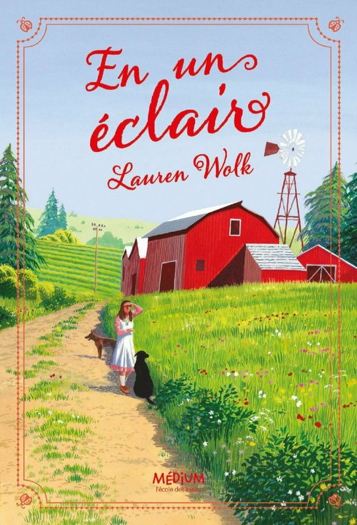 ebook cover of En un éclair, by Lauren Wolk, Marie-Anne De Beru