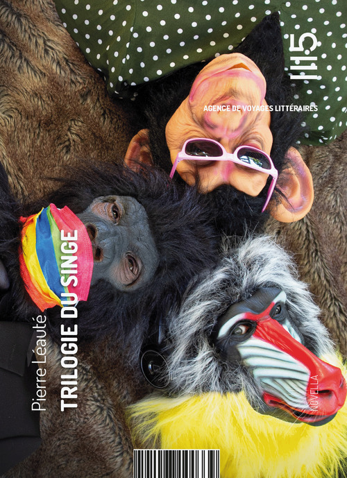 ebook cover of Trilogie du singe, by Pierre Léauté