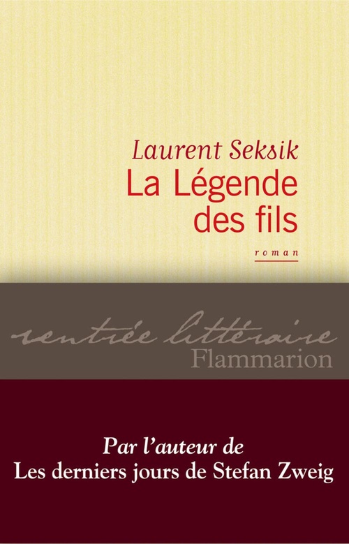 Couverture ebook de La Légende des fils, de Laurent Seksik