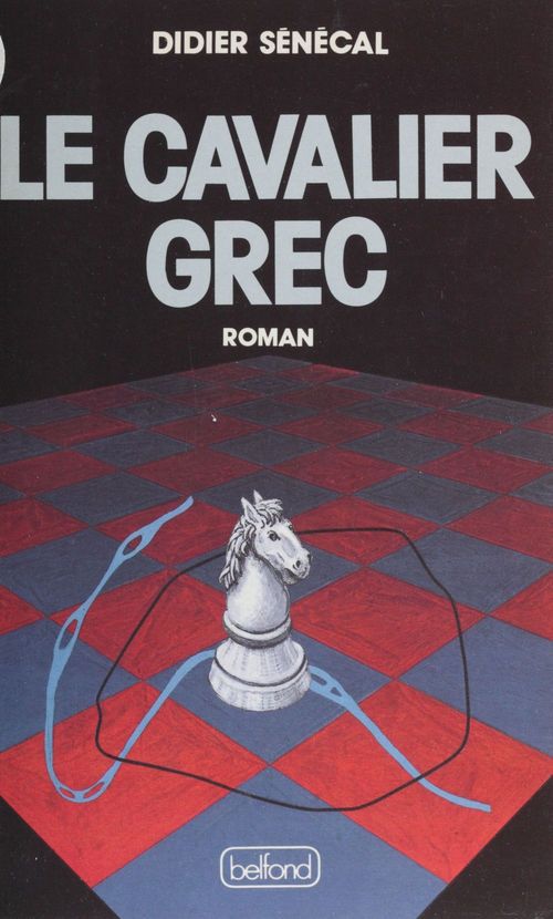 Couverture ebook de Le Cavalier grec, de Didier Sénécal