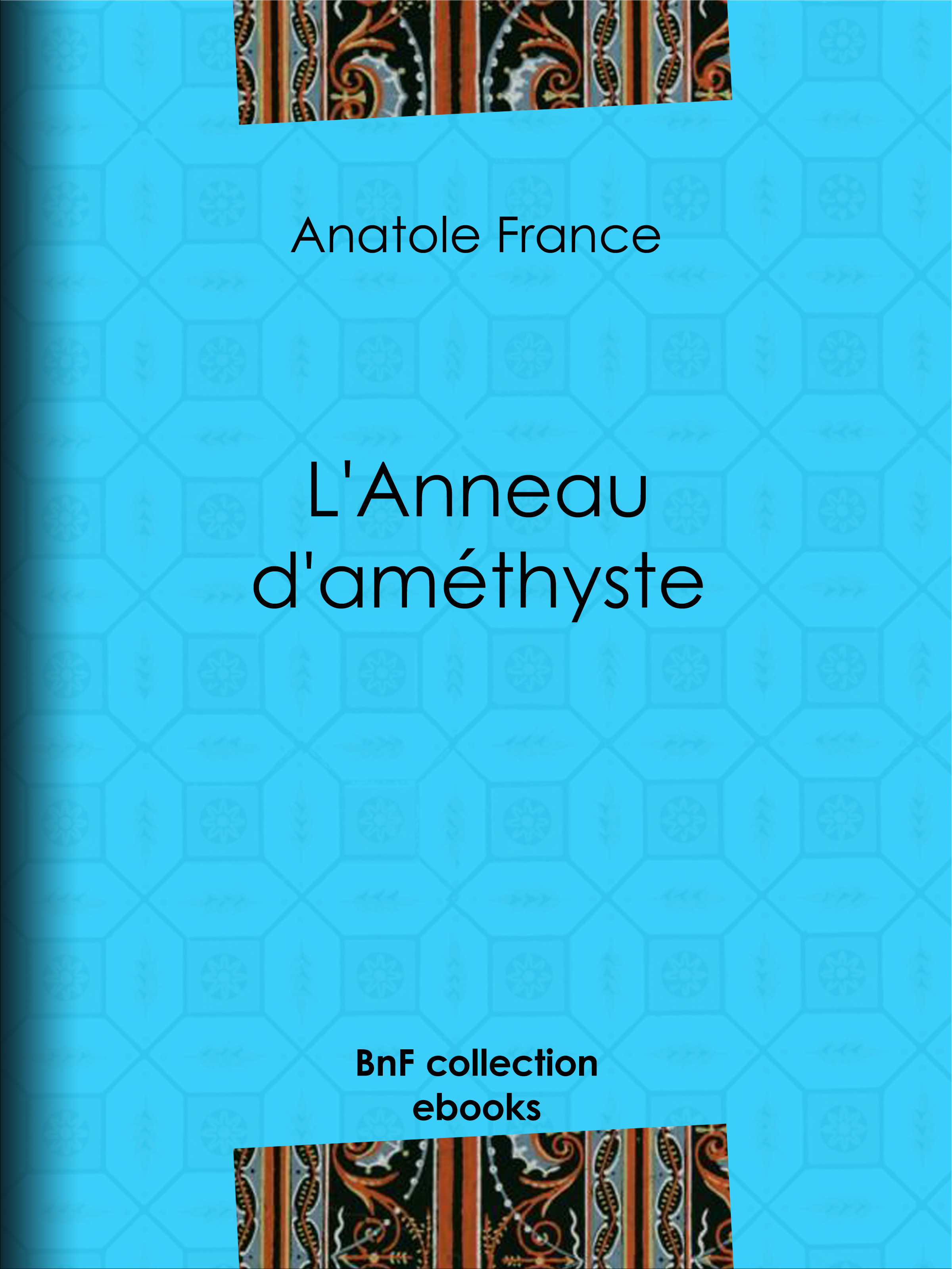 ebook cover of L'Anneau d'améthyste, by Anatole France