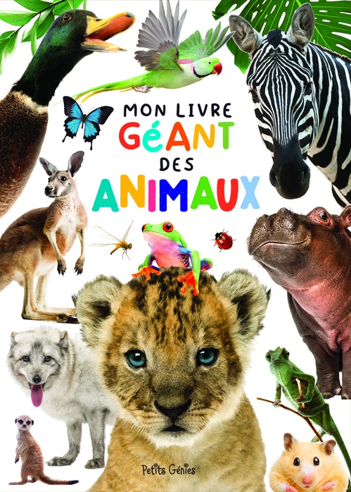 ebook cover of Mon livre géant des animaux, by Kim Huynh