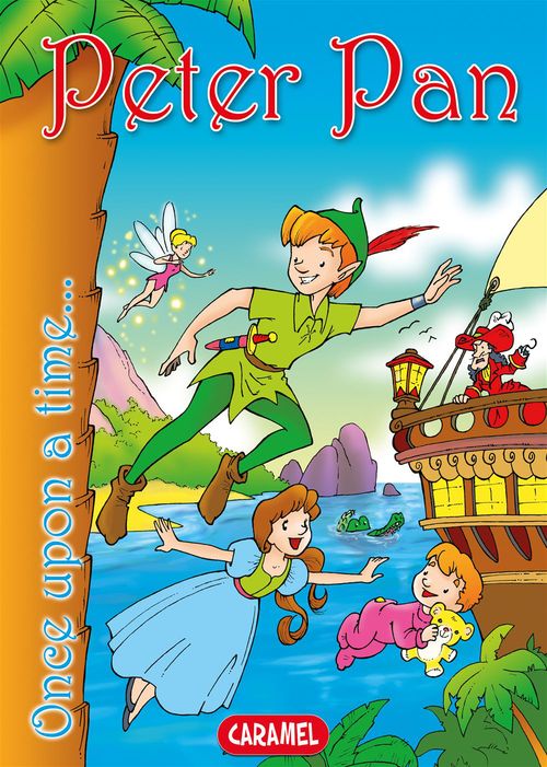 Couverture ebook de Peter Pan, de Jesus Lopez Pastor, Matthew Barrie, Once Upon A Time