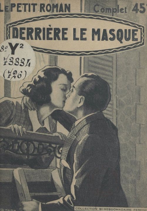 Couverture ebook de Derrière le masque, de Willie Cobb