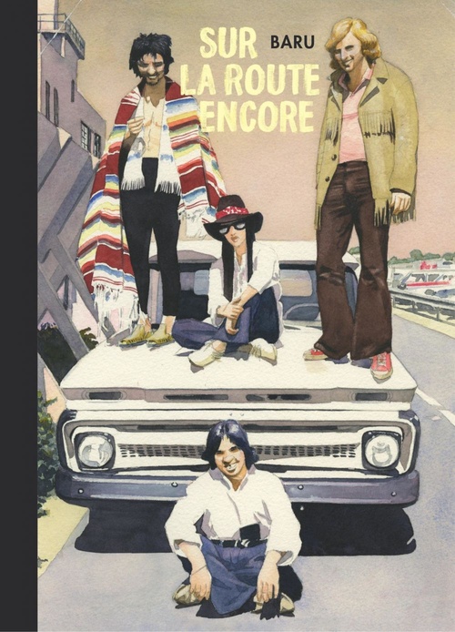 ebook cover of Sur la route encore, by Baru