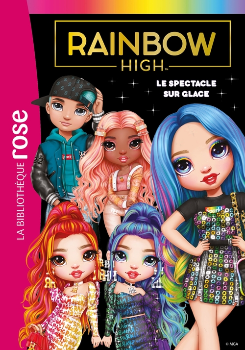 Couverture ebook de Rainbow High 11 - Le spectacle sur glace, de Collectif